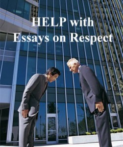 500 word essay on respect