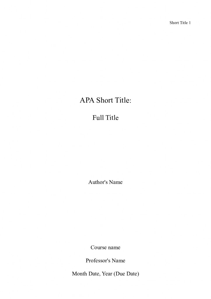 Does an annotated bibliography need a cover page Does an annotated bibliography need a cover page image