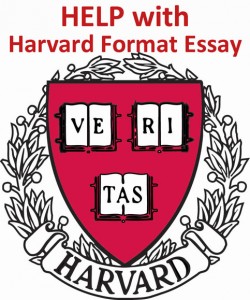 Harvard Format Essay Help