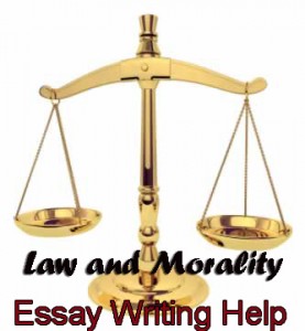 Law and morality essay examples