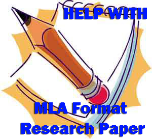Help with mla research paper