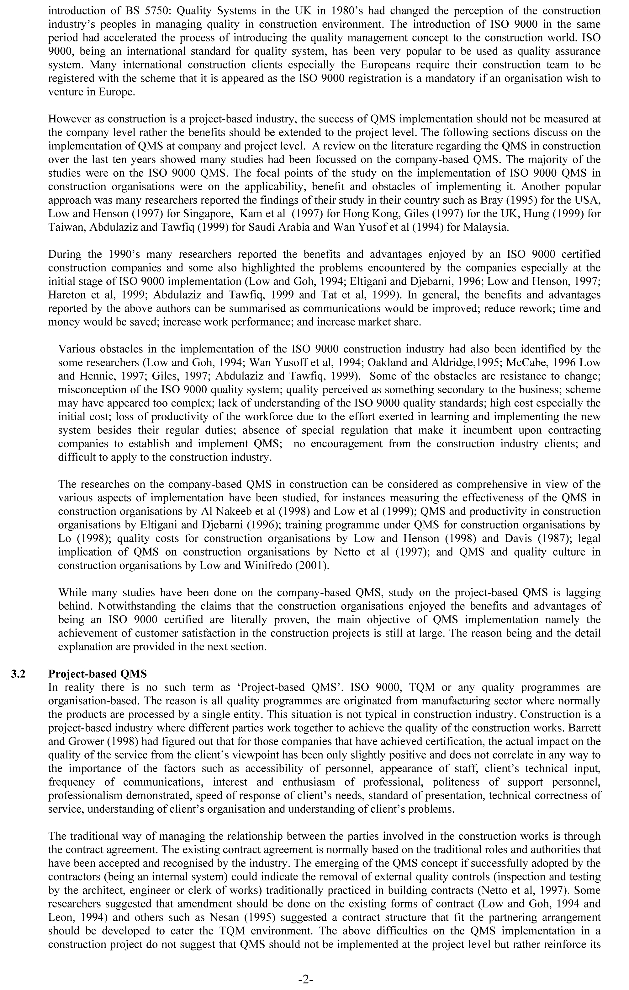 Example of a process analysis thesis