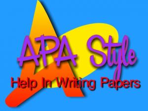 Apa format of essay paper