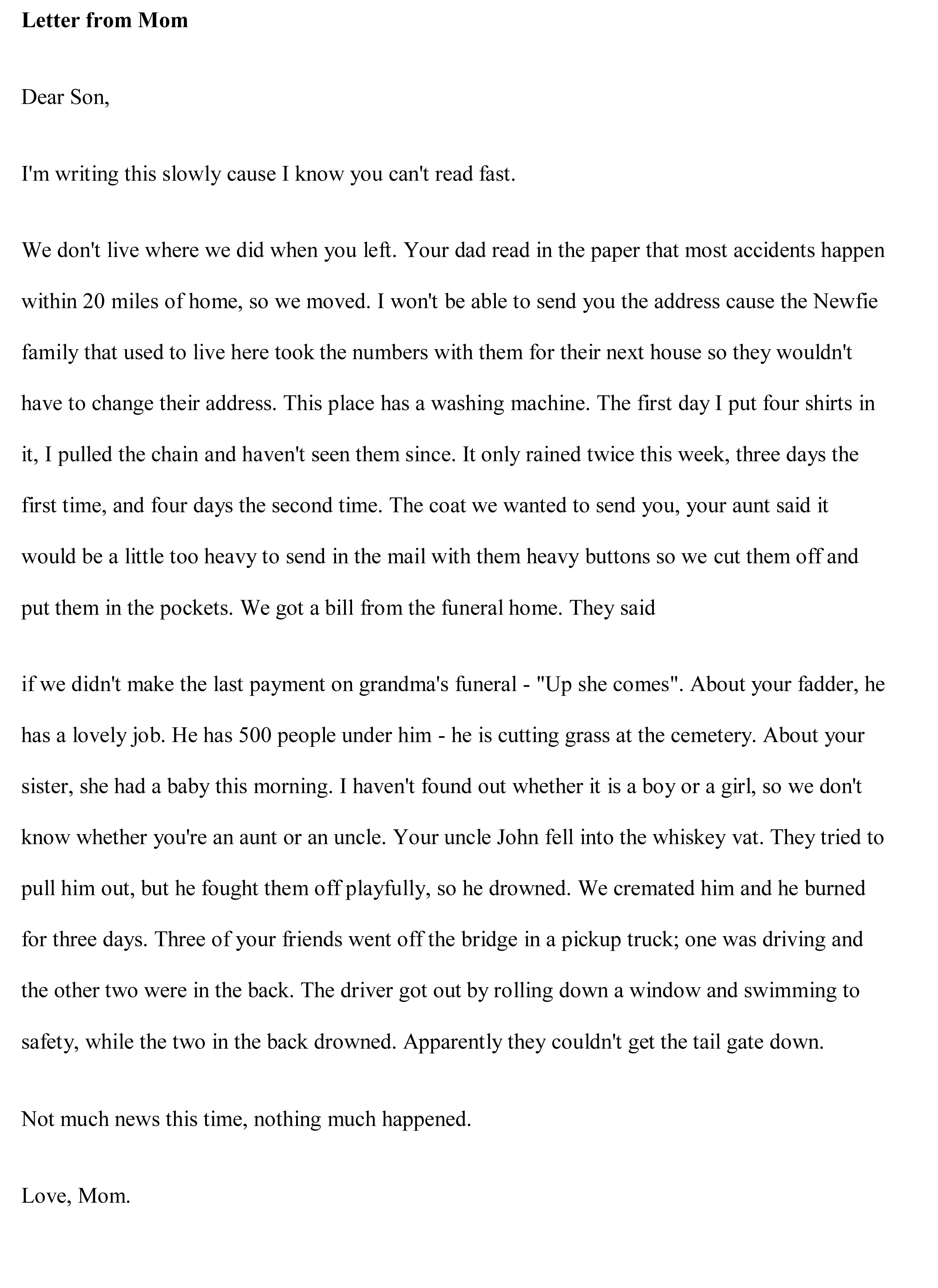 Funny college essay examples Funny college essay examples image