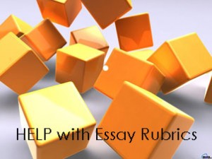 Help with Essay Rubrics