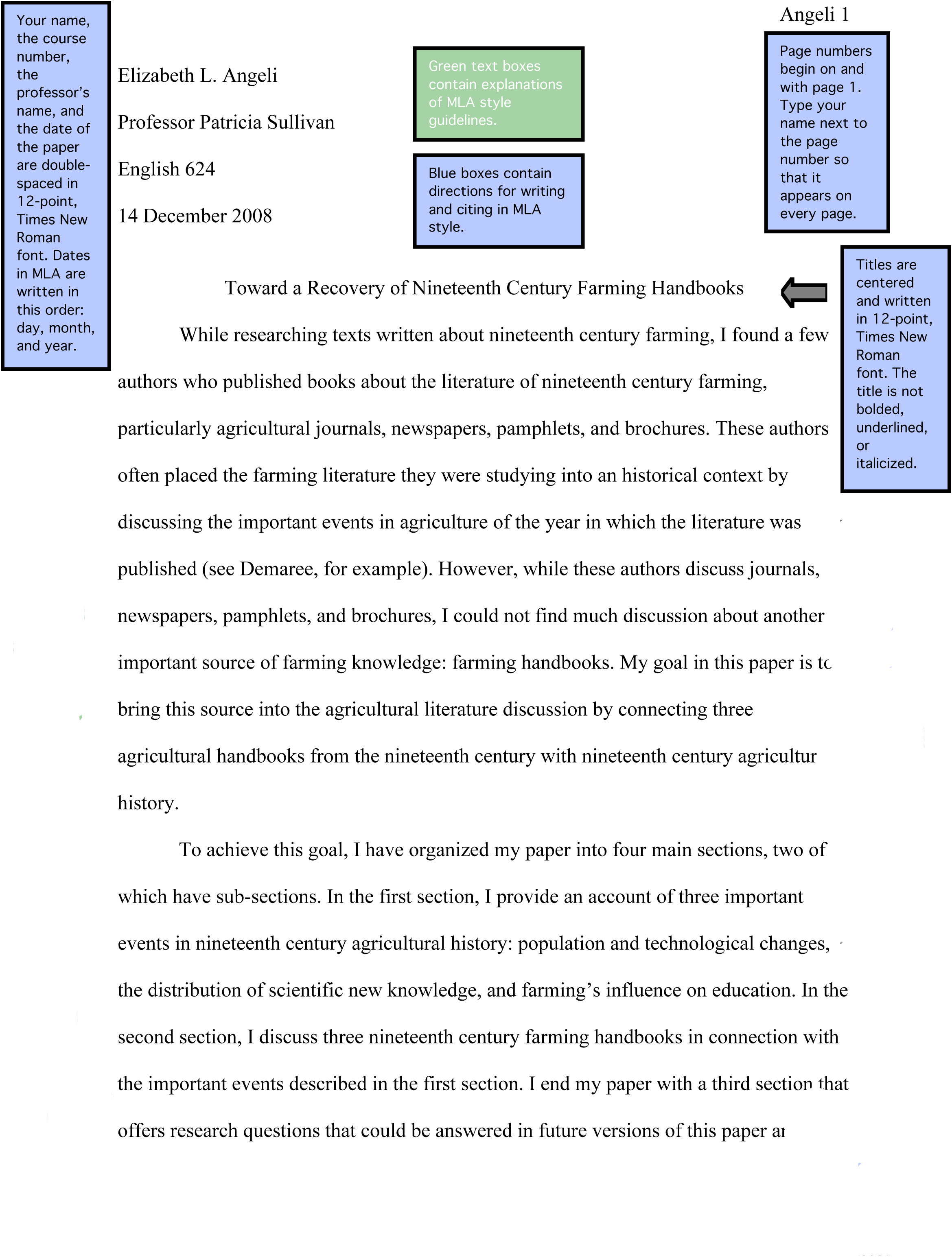 Formatting essay apa style