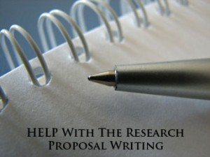Research proposal assistance
