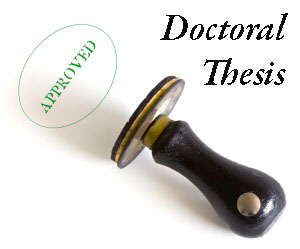 Dissertation doctoral education