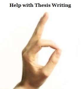 Help with Thesis Writing