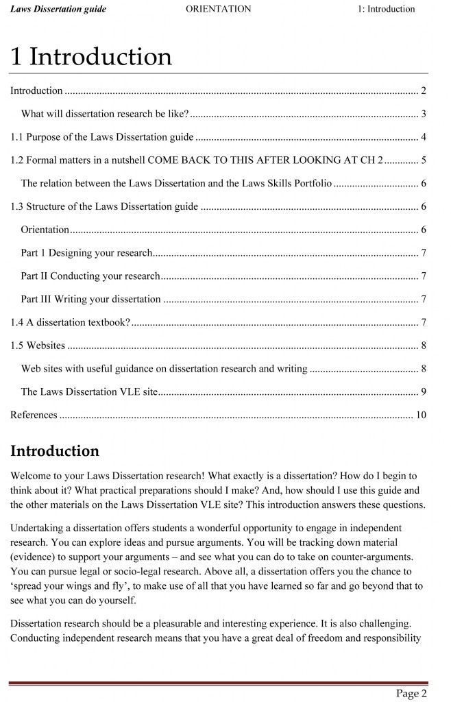 law dissertation buy