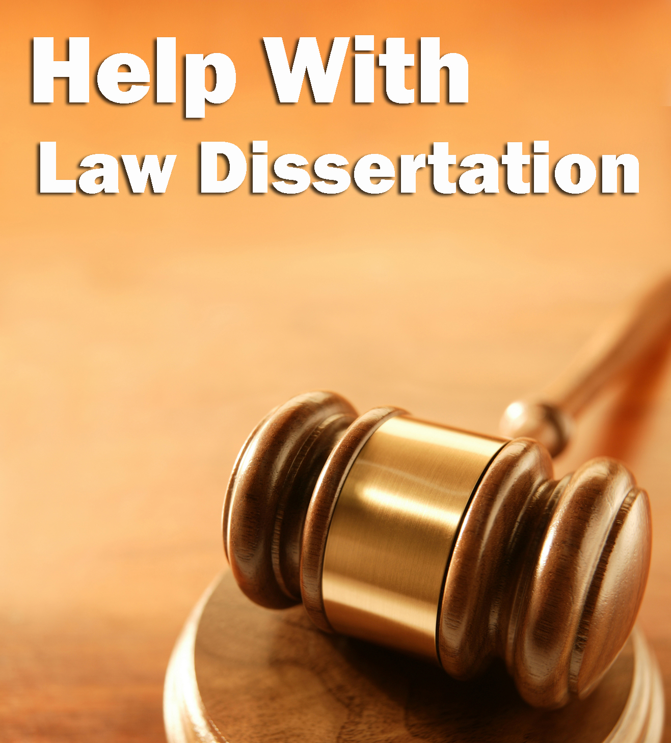 Law dissertation structure sample