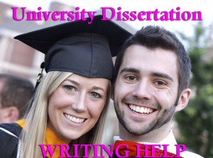 University Dissertation Writing Help