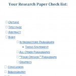 Research Paper Structure