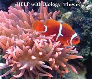Help with Biology Thesis