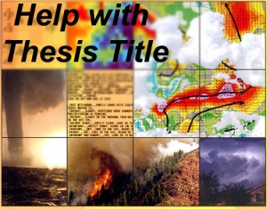 Thesis titles examples