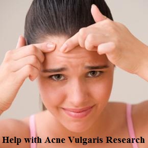 Help with Acne Vulgaris Research Papers 