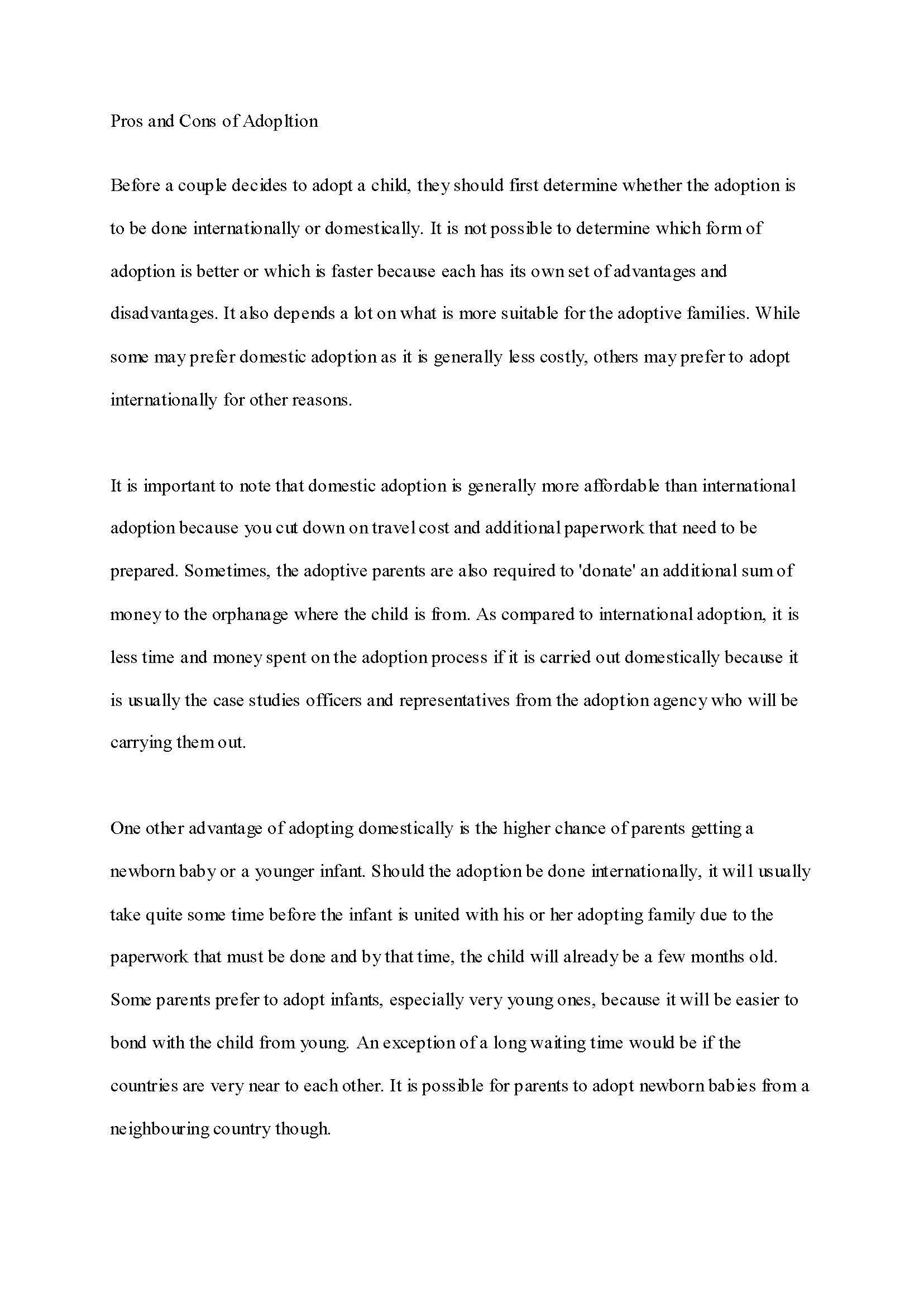 Sample legal studies essay