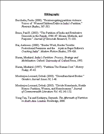 Turabian style annotated bibliography format