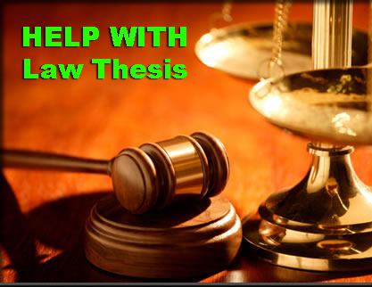 Law thesis topics list