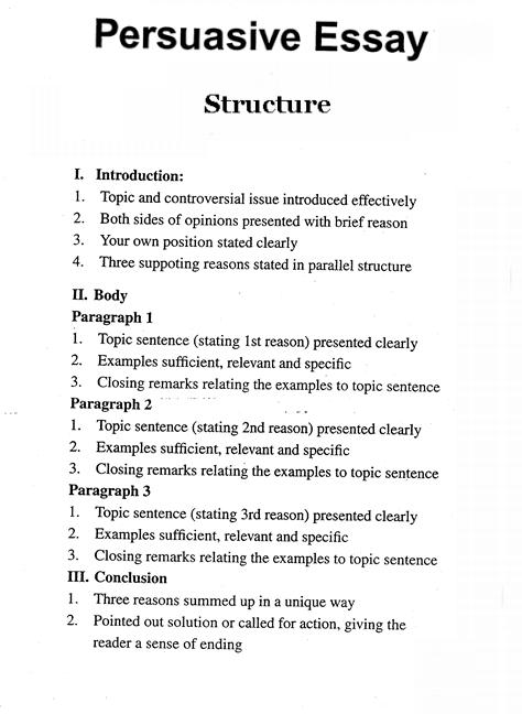 Example of senior thesis outline