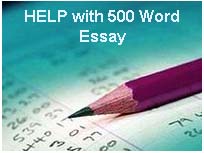 500 Words Essay Help