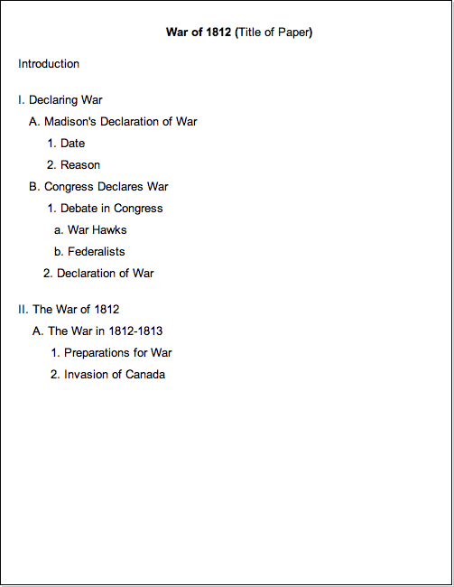 how to do a good outline for a research paper how to do a good outline for a research paper